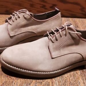 Johnston & Murphy - Mens - Size 8.5 - 1850 - Plain Toe Oxford Derby -Suede